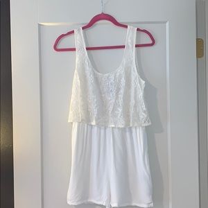 White romper